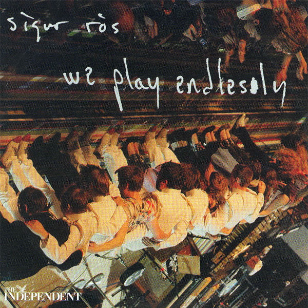俯拍人群构成的 Sigur Rós 专辑封面